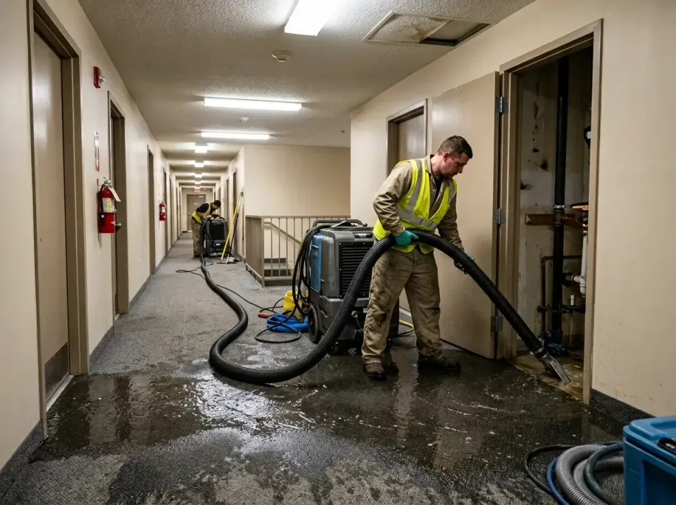 multi-unit-apartment-hallway-f-005 — frequently asked questions, Emergency Burst Pipe Water Extraction & Removal in Simi Val…